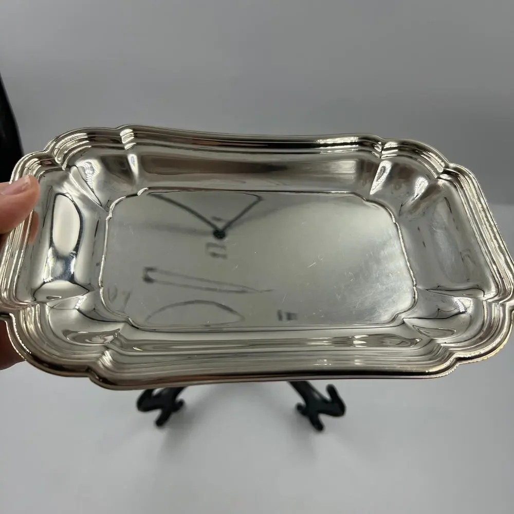 International Silver Co. Chadwick #1513 Serving Dish Platter Rectangular MCM VTG